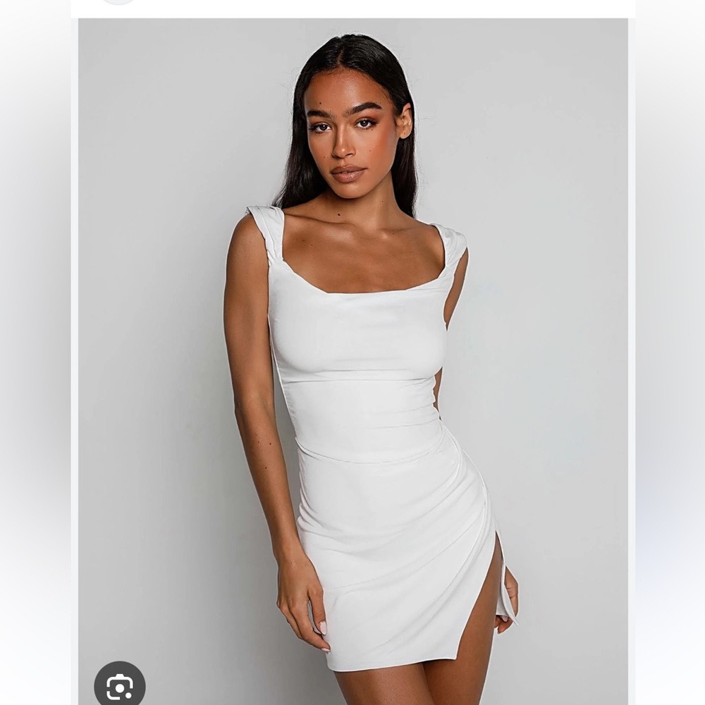 Tiger Mist Joslin Dress in White
